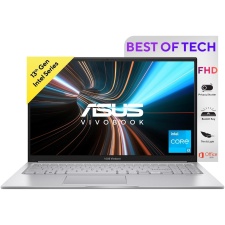 ASUS Vivobook 15, Intel Core i3-1315U 13th Gen, 15.6" (39.62 cms) FHD, Thin and Light Laptop (8GB RAM/512GB SSD/Win11/MS Office/Backlit Keyboard/Silver/1.7 kg), X1504VA-NJ320WS