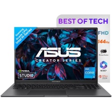 ASUS Vivobook 16X, 16" FHD+ (1920 x 1200), Intel Core i5-13420H Processor, (16GB RAM/512GB SSD/RTX 3050/Windows 11/M365 Basic(1Year)*/Office Home 2024/Indie Black/1.8 Kg), K3605VC-RP412WS